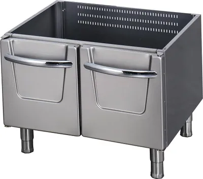 Immagine prodotto di Maxima - Armadio da lavoro pesante Gastro - unità doppia - profondità 70 cm - ante incluse