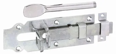 Produktbild von Alberts Stalltür-Schlossriegel dickschichtpassiviert mit Schlaufe 160 mm