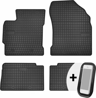 Produktbild von Gummimatten Auto Fußmatten Automatten Passgenau 4-teilig Set - passend für Toyota Auris 2 II 2013-2018