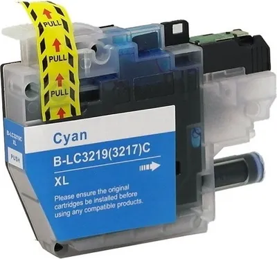 Produktbild von Kompatible Tintenpatrone Brother LC-3219 XL / LC-3217 Cyan für MFC-J5330 DW, MFC-J5330 DW XL, MFC-J5335 DW, MFC-J5730 DW, MFC-J5830 DW, MFC-J5930 DW, MFC-J6530 DW, MFC-J6535 DW, MFC-J6535 DW XL, MFC-J6730 DW, MFC-J6930 DW, MFC-J6935 DW