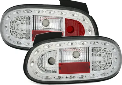 Produktbild von Eagle Eyes LED Rückleuchten Set in Chrom für Mazda MX-5 2 NB, Bj. 1998-2005
