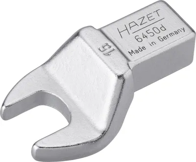 Produktbild von Hazet Einsteck-Maulschlüssel 6450D-15 - Einsteck-Vierkant 14 x 18 mm - Außen-Sechskant | 6450D-15