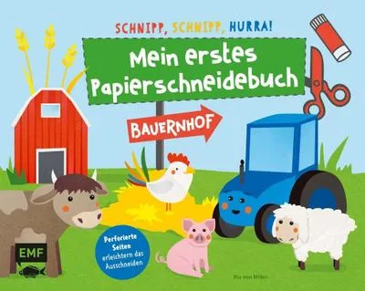 Immagine prodotto di Schnipp, schnipp, hurra! Mein erstes Papierschneidebuch - Bauernhof
