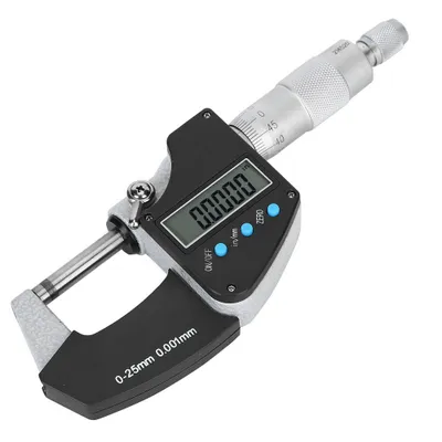 Obrázek produktu pro Mikrometr, digitální mikrometr, elektronický mikrometr, mikrometr s velkou obrazovkou, přenosný mikrometr