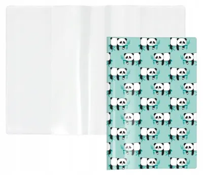 Produktbild von Biurfol Panda Schutzhülle A5 für Schulhefte Kinder