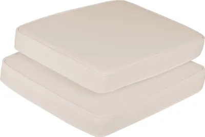 Produktbild von FIELDMANN FDZN 9017 Sada polštářů pro židli setu ALICE FDZN 4010, krémová barva, 100% polyester, voděodolný, sada obsahuje polštáře pro jednu židli