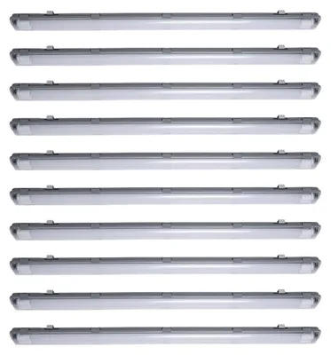 Produktbild von 10er Set LED Wannenleuchten, neutralweiß L 156 cm, VT-15022