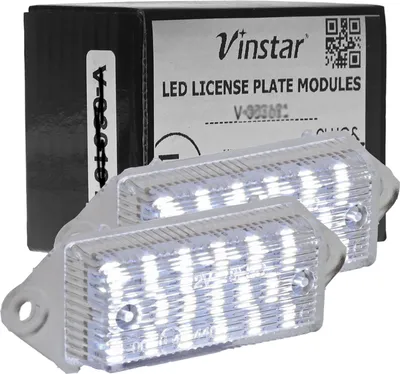 Produktbild von Vinstar LED Kennzeichenbeleuchtung E- CAN-Bus 18 LEDs je Modul 6000 Kelvin kompatibel mit Mitsubishi Lancer 2003-2017
