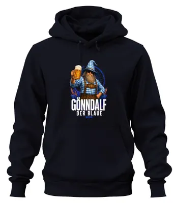 Obrázek produktu pro Gönndalf Modrý Kouzelník, pivo, , tričko s potiskem, mikina s kapucí, tmavě modrá, velikost 3XL