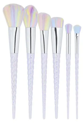Productafbeelding van MIMO Make-up Borstelset Eenhoorn Pastel, 6-delig