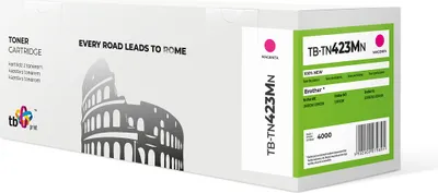 Zdjęcie produktu dla TB Print TB-TN423MN, 4000 stron(y), Purpurowy, 1 szt.