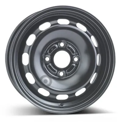 Produktbild von Alufelge Alcar Acciaio 6355 5.5X14 4X108 Et 37.5 Black