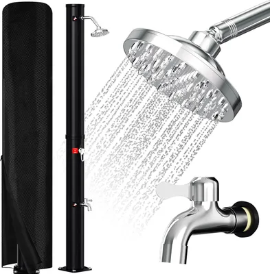 Produktbild von Faziango 20L Solardusche mit Schutzhülle – Wettergeschützte Außendusche für Garten & Pool