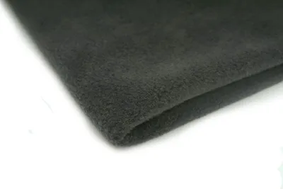 Obrázek produktu pro Polar Fleece tkanina, pletený fleece 410 g/m² tmavě šedá 50 x 155 cm