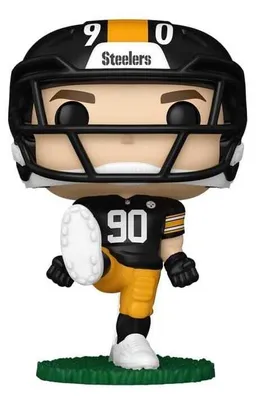 Zdjęcie produktu dla Figurka winylowa NFL POP!: Steelers - T.J. Watt, 9 cm