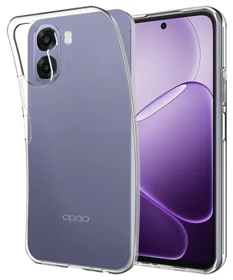 Image de Cazy Coque compatible avec Oppo A6x (4G/5G) Coque en Silicone – Coque Flexible – Transparent
