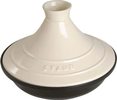 Zdjęcie produktu dla Staub Tajine 20cm rund cream, Gusseisen