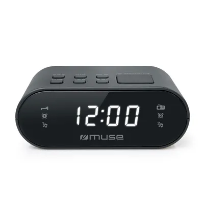 Image de Muse M-10 CR - Radio-réveil compact Noir