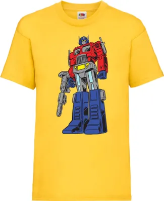 Obrázek produktu pro Dětské Triko Transformers Optimus Prime 01 Optimus Prime, 7-8 Jahr - 128 / Žlutá
