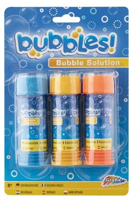 Immagine prodotto di Set di soluzioni per bolle d'aria 3 x 50 ml