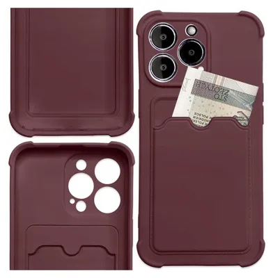 Obrázok produktu pre Card Armor Case kryt pre Iphone 12 Pro Raspberry
