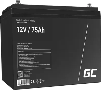 Produktbild von Green Cell Akumulator Żelowy Agm25 12V 75Ah