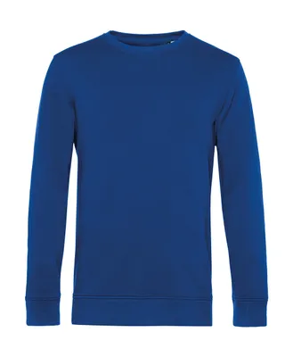 Produktbild von B&C Herren Pullover Rundhals Pulli Langarmshirt Sweater Sweatshirt, Größe:XS, Farbe:Royal Blau