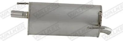 Produktbild von WALKER 20688 Endschalldämpfer für OPEL Meriva A (X03) Auspuff