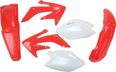 Immagine prodotto di Kit carenatura UFO PLAST Per modelli Honda Da h OEM, rosso, bianco
