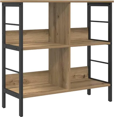 Obrázok produktu pre vidaXL Artisan dubová knižnica 82 x 32 x 79 cm materiál na báze dreva