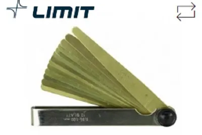 Immagine prodotto di Limite 67921205 Galga Espesores Latón - 0,05-1,00Mm 20 Laminas