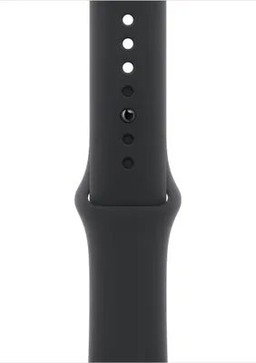 Produktbild von Apple MXM43ZM/A, Band, Smartwatch, Schwarz, Apple, Apple Watch Models 44mm, 45mm, 46mm, 49mm, Fluor-Elastomer