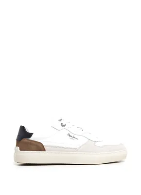 Zdjęcie produktu dla Pepe Jeans Camden Nature M - Optic White Leather/Synthetic : Normal : 44 Rozmiar: 44 Szerokość: Normalna