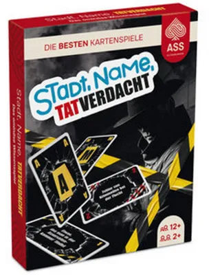 Produktbild von Stadt, Name, Tatverdacht - Crime Spiel für 2-4 Spieler, ab 7 Jahre (Krimispiel)