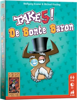 Image de Take 5  Die Bunte Baron Jeu de cartes - jeu familial coloré - tout le monde peut gagner