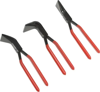 Immagine prodotto di Set di pinze per piegare il metallo, utensile in 3 pezzi, impugnatura ergonomica, 3 pezzi