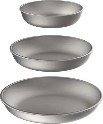 Produktbild von Ultraleichtes Titan-Kochgeschirr-Set für Outdoor, Camping, Wandern