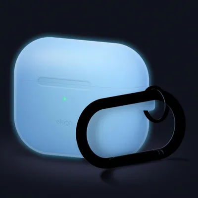 Produktbild von ELAGO Schutzhlle fr Airpod Pro mit Aufhnger, Blau