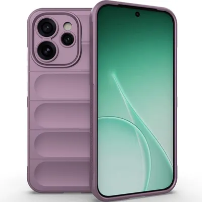 Produktbild von Handyhülle für Oppo Reno15 Pro Max Weich TPU Silikon Stossfest Anti-rutsch Hülle Lila