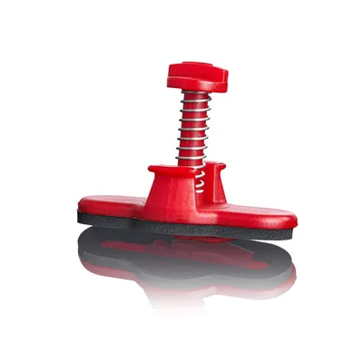 Produktbild von TURBO PRODUKTE Überlaufabdichtung – für Ø 16–29 mm & Ovalloch, werkzeuglos, Rot