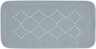 Produktbild von Spirella 7610583133908, Grau, Einfarbig, Rechteckig, Polyvinylchlorid (PVC), 91 x 36 cm