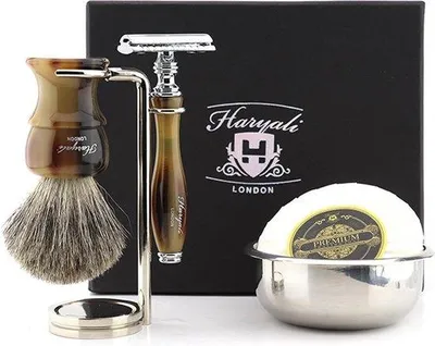 Produktbild von Haryali London Sicherheitsrasierer - 5 Stück, Braun