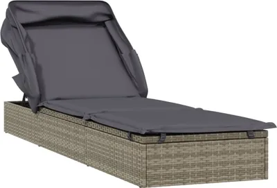 Zdjęcie produktu dla VidaXL 319639, Lounge, Obite siedzisko, Poliester, Szary, 2130 mm, 630 mm