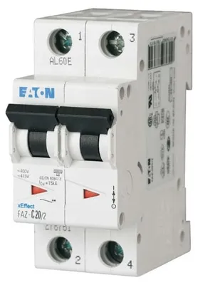 Obrázok produktu pre Eaton FAZ-B16/2, Miniatúrny istič, Typ B