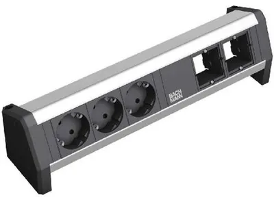Produktbild von BACHMANN DESK 3x Schutzkontakt 2x ABD GST18