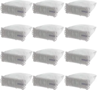 12 Staubsaugerbeutel aus Vlies für Vorwerk 135, 136, 135SC, VK136