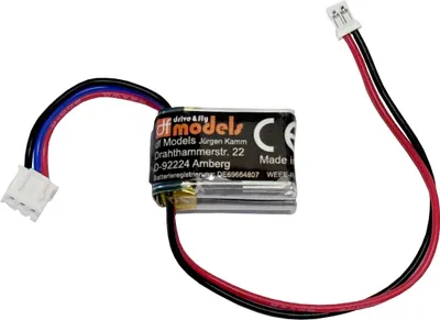 Immagine prodotto di DF Models LiPo Akku 7,4 Volt 7 / 350mAh / 2,59Wh