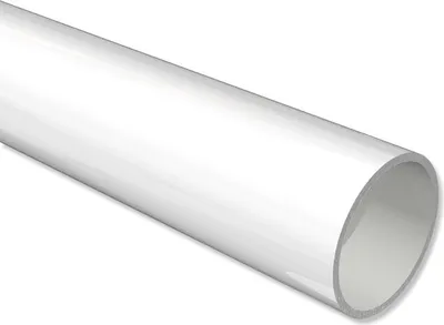 Produktbild von Interdeco Metallrohr 20 mm Ø, Rohr für Gardinenstangen, Weiß, 100 cm