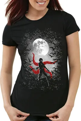 Produktbild von style3 Kaneki Night Damen T-Shirt tokyo anime manga, Größe:2XL