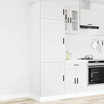 Zdjęcie produktu dla vidaXL Szafka kuchenna Porto biały materiał drewnopochodny